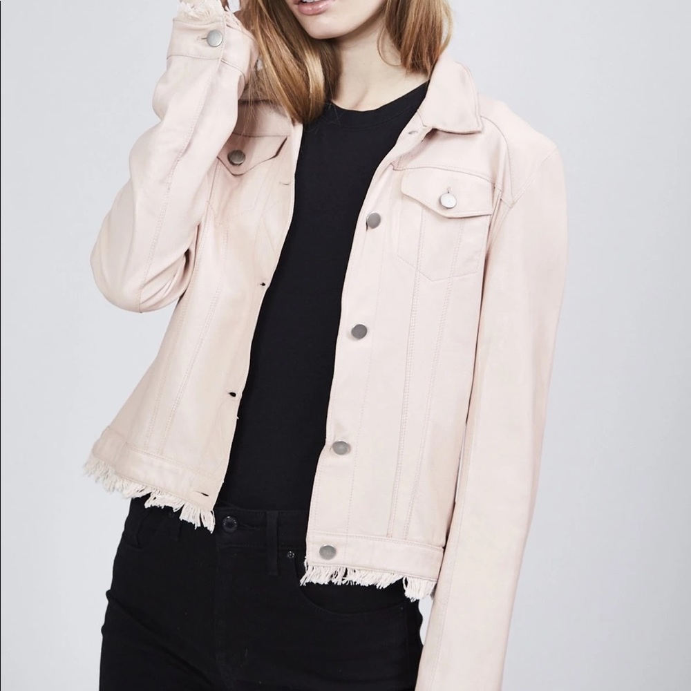 Jakett NYC Leather jacket. XS